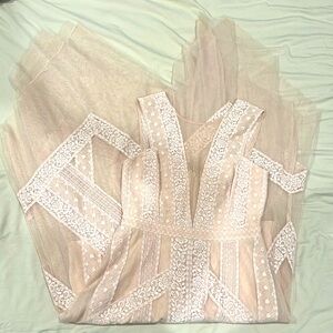 BCBG Lace Handkerchief Dress